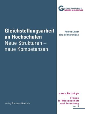 cover image of Gleichstellungsarbeit an Hochschulen